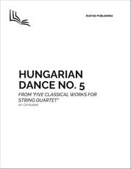 Hungarian Dance No. 5 P.O.D. cover Thumbnail